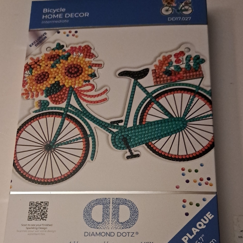 Diamond Dotz Bicycle Home Decor Kit